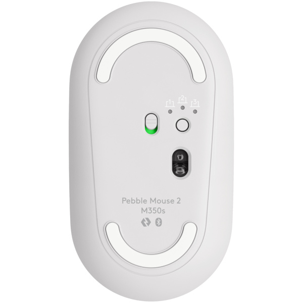 Logitech M350 Pebble 2 Slim mouse Tonal White - Image 4