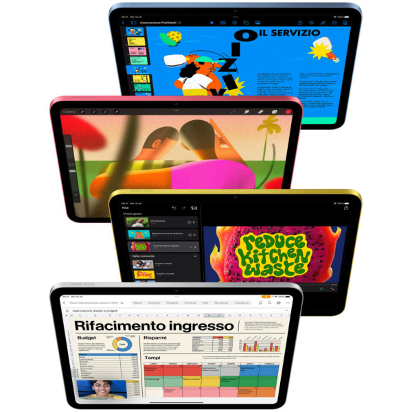 Apple 10.9-inch iPad (10th Gen, 256GB, Wi-Fi Only, Yellow) - Image 3