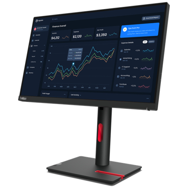 Lenovo ThinkVision T22i-30 21.5" (1920x1080) LED Monitor BLACK - Image 2