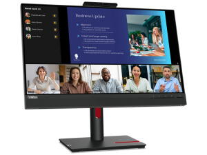 Lenovo ThinkVision T24v-30 23.8" (1920x1080) Webcam LED Monitor BLACK