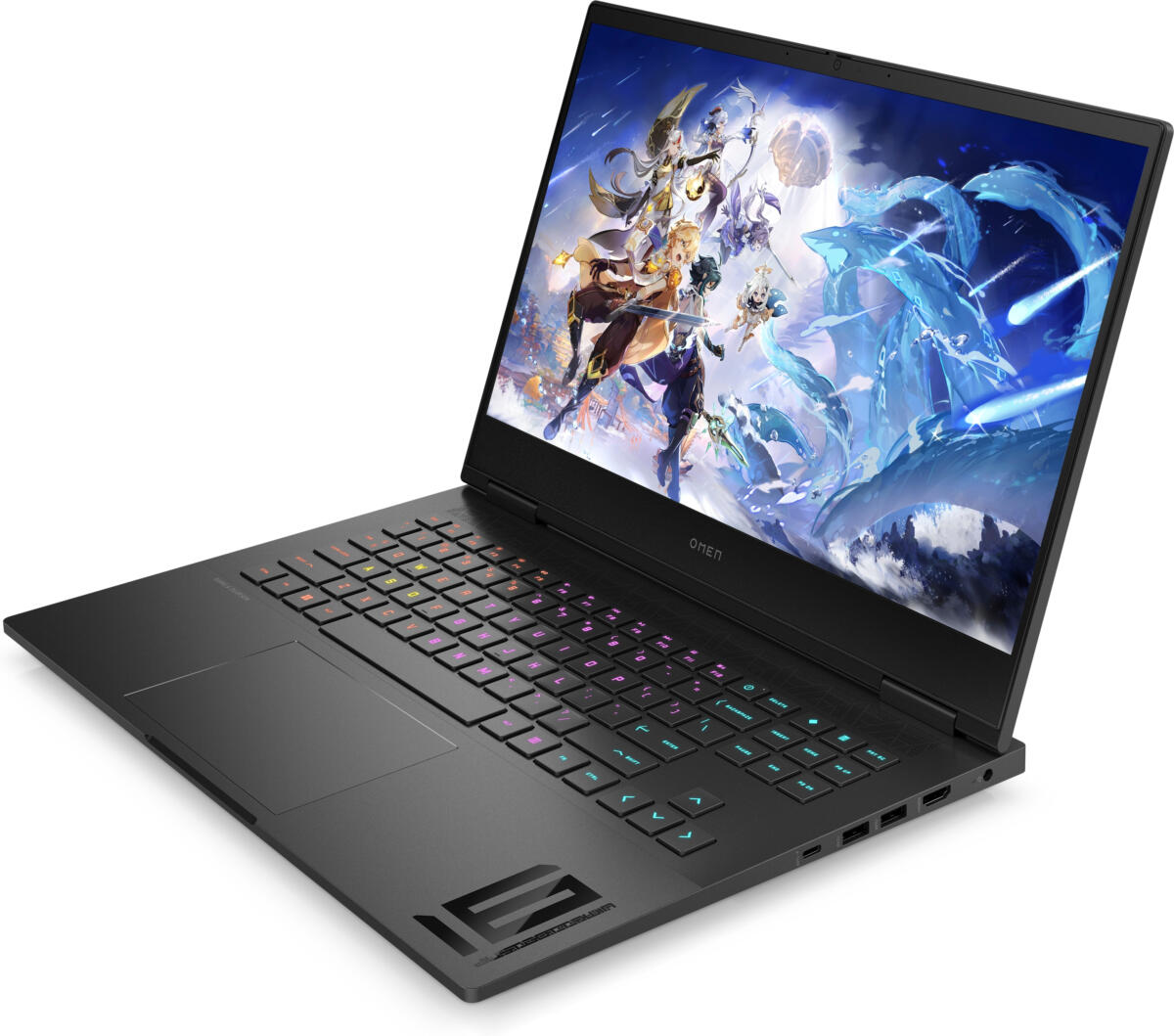 HP OMEN 16-WD0073 GAMING Core™ i7-13620H 1TB SSD 16GB 16.1" (1920x1080) 165Hz WIN11 NVIDIA® RTX 4060 8192MB SHADOW BLACK Backlit Keyboard - Image 2