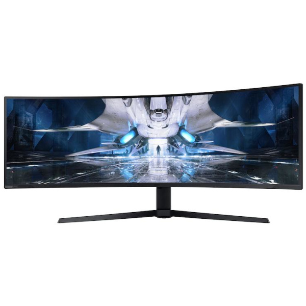 Samsung 49" Odyssey Neo G9 Series G95NA 4K UHD Curved Gaming Monitor, 240Hz, 1ms, Mini LED Display, G-Sync and FreeSync