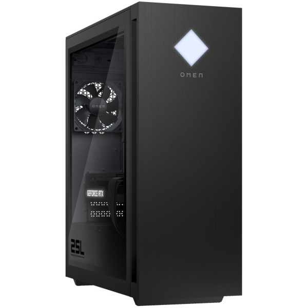 HP OMEN 25L GT15-0524 GAMING TOWER Ryzen™ 5 5600G 1TB SSD 16GB WIN11 Radeon™ RX 7600 8192MB Keyboard Mouse BLACK - Image 3
