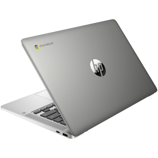 HP Chromebook 14A-NA0226 Celeron® N4120 64GB eMMC 4GB 14" (1366x768) CHROME OS MINERAL SILVER - Image 5
