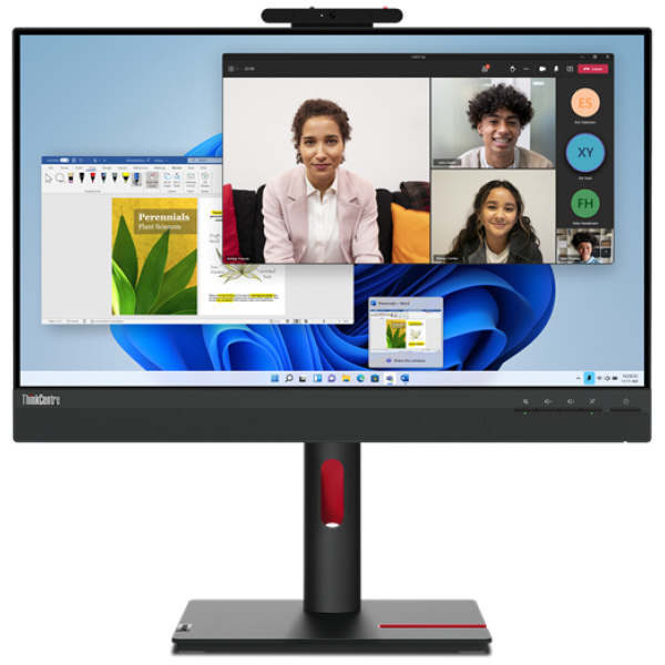 Lenovo ThinkCentre Tiny-In-One 24 G5 23.8" (1920x1080) 4ms BLACK Monitor - Image 3