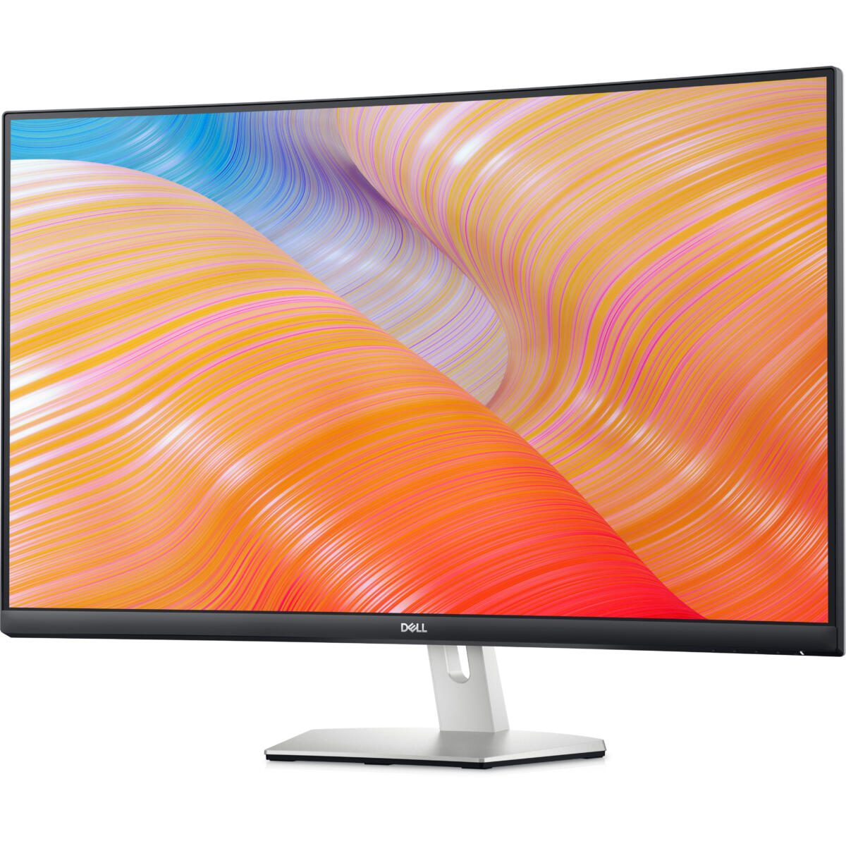 Dell S3222HN 32" FHD (1920x1080) at 75Hz Curved Monitor, 1800R Curvature, 8ms Grey-to-Grey Response Time (Normal Mode), 16.7 Million Colors, Black - Image 2