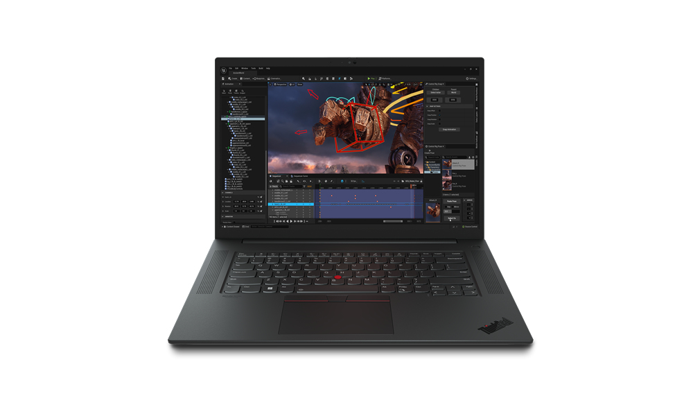 Lenovo ThinkPad P16v Gen 1 MOBILE WORKSTATION Core™ i9-13900H 1TB SSD 32GB 16" (2560x1600) WQXGA WIN11 Pro NVIDIA® RTX 4090 16384MB THUNDER BLACK Backlit Keyboard FP Reader