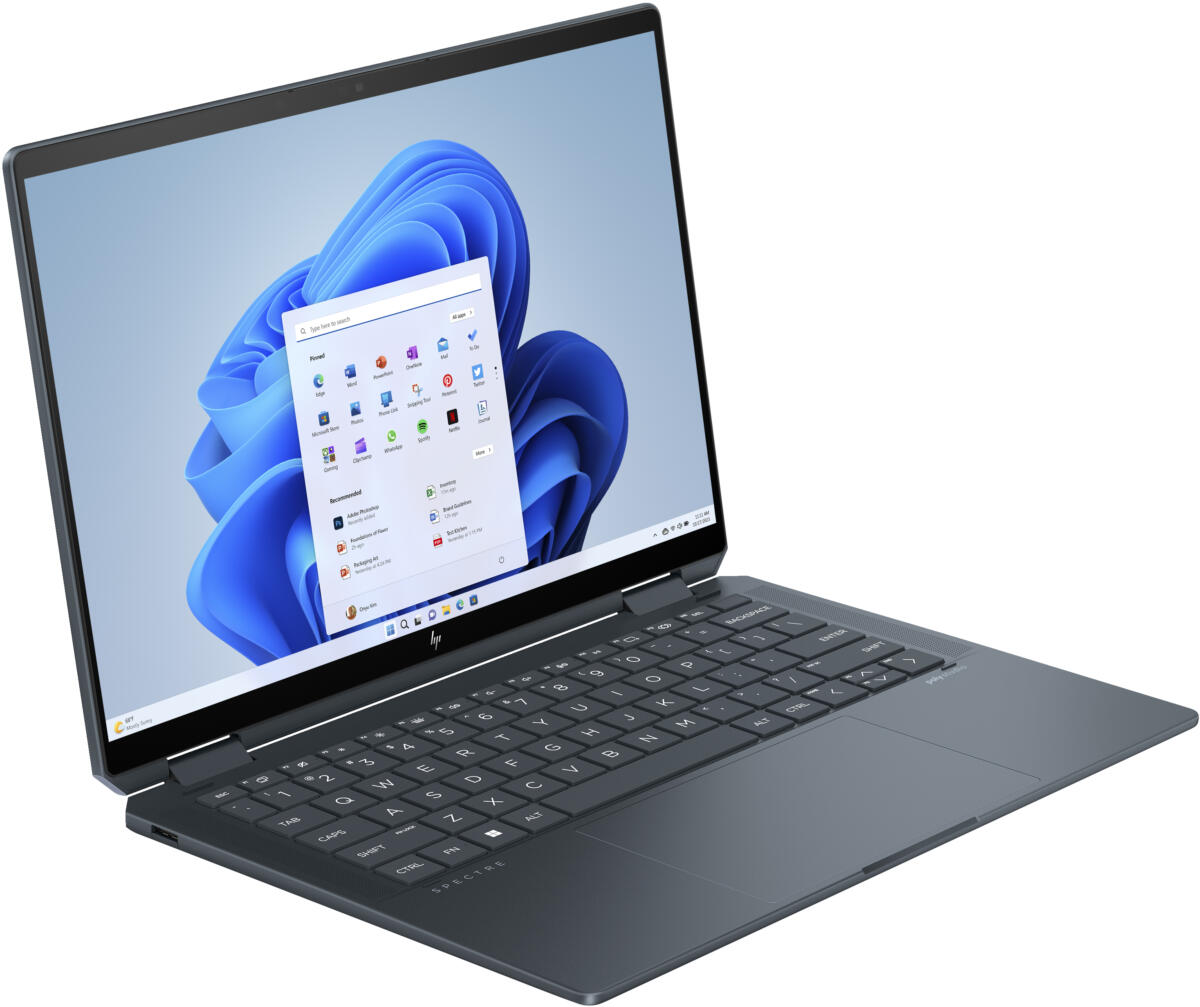 HP Spectre x360 14-EU0097 2-IN-1 Core™ Ultra 7 155H 1TB SSD 16GB 14" (2800x1800) OLED TOUCHSCREEN WIN11 SLATE BLUE Backlit Keyboard FP Reader HP Rechargeable MPP2.0 Tilt Pen - Image 4