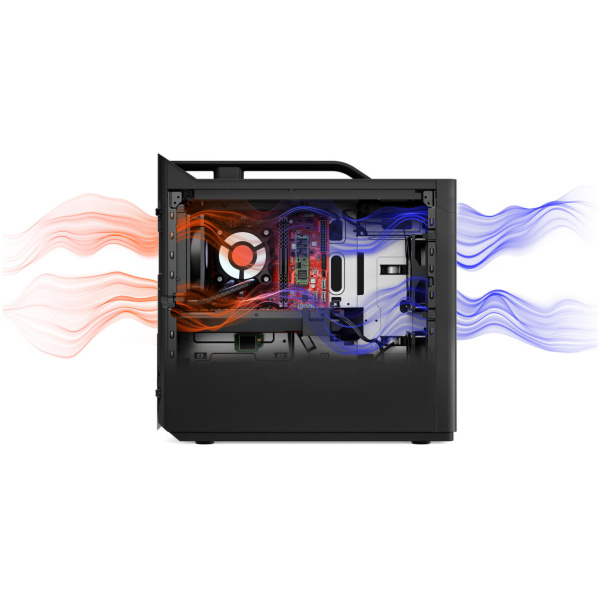 Lenovo Legion T730-28I CTO Tower GAMING Core™ i7-8700K 3.7GHz 1TB + 256GB SSD 16GB DVD-RW BT WiFi WIN 10NVIDIA® GeForce 1070 TI US Keyboard Mouse - Image 7