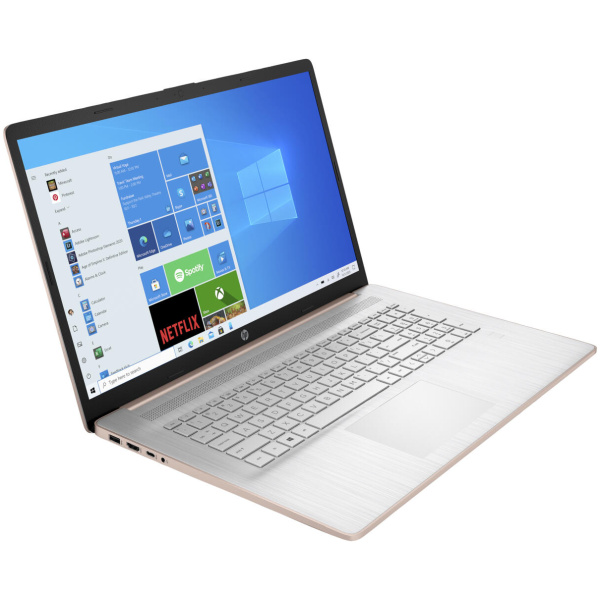 HP 17-CN3622 Intel® N200 256GB SSD 8GB 17.3" (1600x900) TOUCHSCREEN WIN11 PALE ROSE GOLD Backlit Keyboard - Image 3