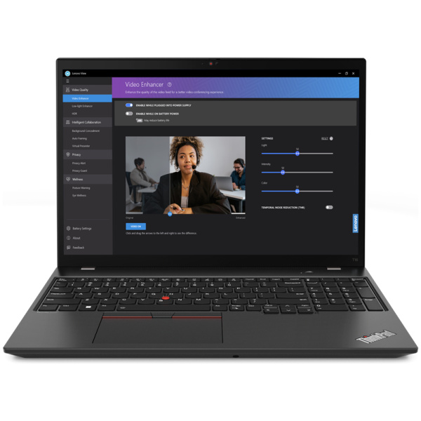 Lenovo ThinkPad T16 Gen 2 Core™ i5-1335U 512GB SSD 16GB 16" WUXGA (1920x1200) TOUCHSCREEN IPS WIN11 Pro IR Webcam THUNDER BLACK Backlit Keyboard FP Reader - Image 4