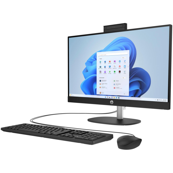 HP 24-CR0025T ALL-IN-ONE Core™ i5-1335U 512GB SSD 16GB 23.8" (1920x1080) WIN11 JET BLACK Wireless Keyboard & Mouse - Image 2