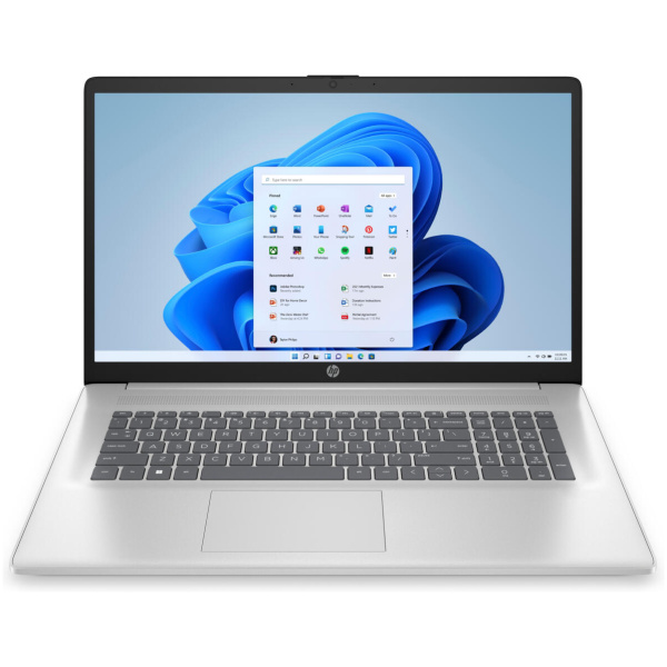HP 17-CN1069 Core™ i5-1155G7 512GB SSD 8GB 17.3" (1600x900) TOUCHSCREEN WIN11 NATURAL SILVER Backlit Keyboard