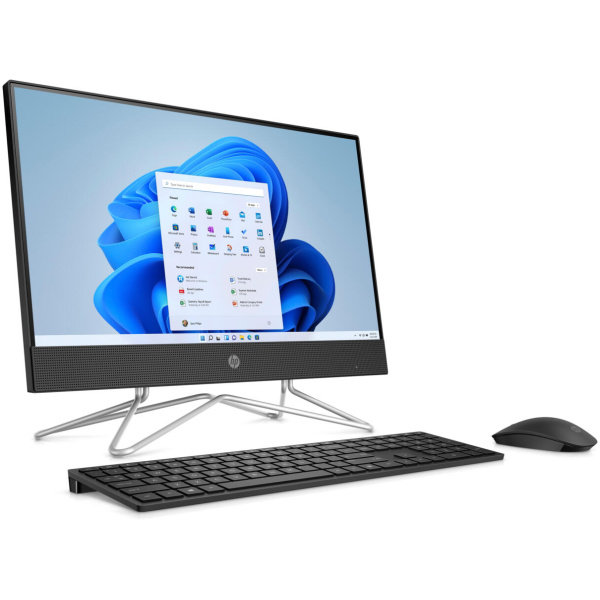 HP 22-DD0153 ALL-IN-ONE Pentium® J5040 128GB SSD 8GB 21.5" (1920x1080) WIN11 S Webcam Keyboard Mouse BLACK - Image 3