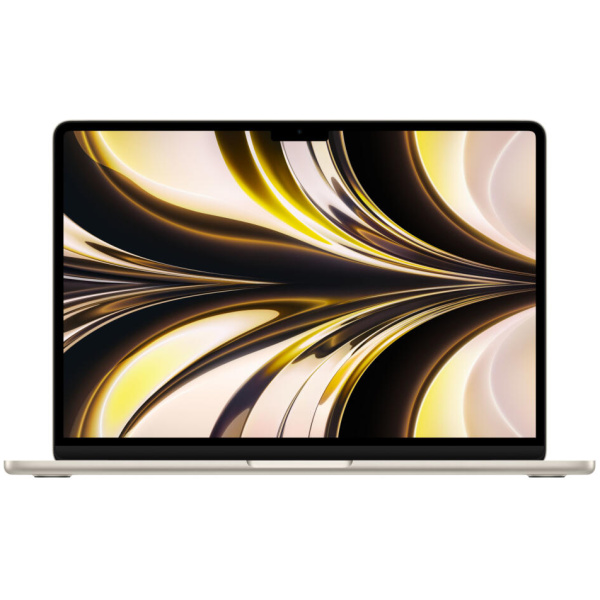 Apple MacBook Air 2022 M2 Chip 8-core 256GB SSD 8GB 13.6" (2560x1664) Liquid Retina Display MacOS Monterey 12 STARLIGHT Backlit Keyboard NEW OPEN BOX