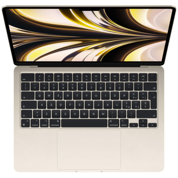 Apple MacBook Air 2022 M2 Chip 8-core 256GB SSD 8GB 13.6" (2560x1664) Liquid Retina Display MacOS Monterey 12 STARLIGHT Backlit Keyboard NEW OPEN BOX - Image 3