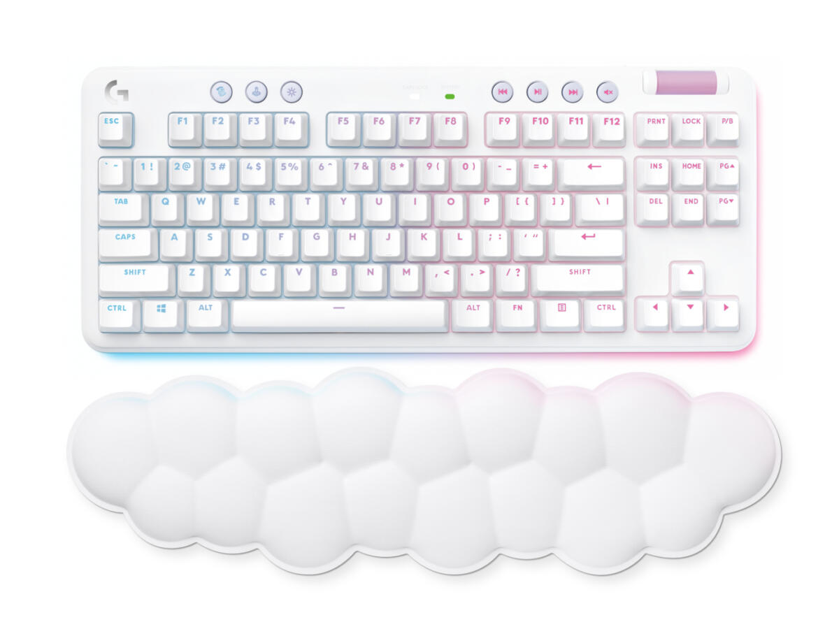Logitech G715 Aurora Collection Wireless Linear Gaming Keyboard White (must be purchased in multiples of 4) - Image 2