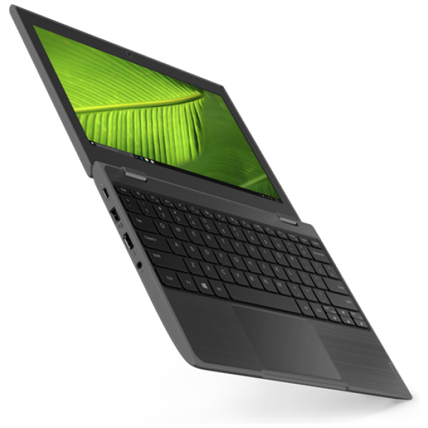 Lenovo 100e Gen 2 Celeron® N4020 128GB SSD 4GB 11.6" (1366x768) WIN10 Pro BLACK MIL-STD-810G - Image 2