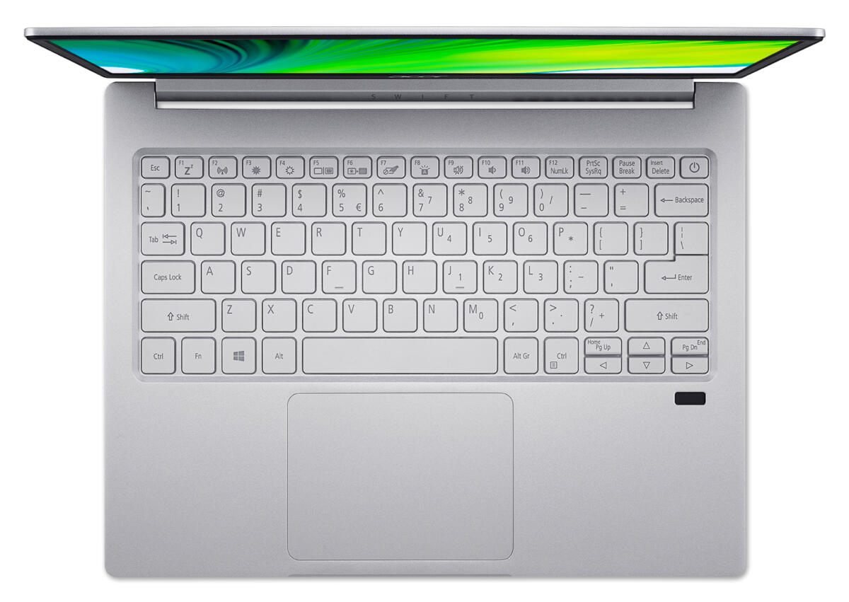 Acer Swift 3 SF313-53-78UG Core™ i7-1165G7 512GB SSD 8GB 13.5" (2256x1504) IPS WIN10 SILVER Backlit Keyboard FP Reader OPEN BOX - Image 3