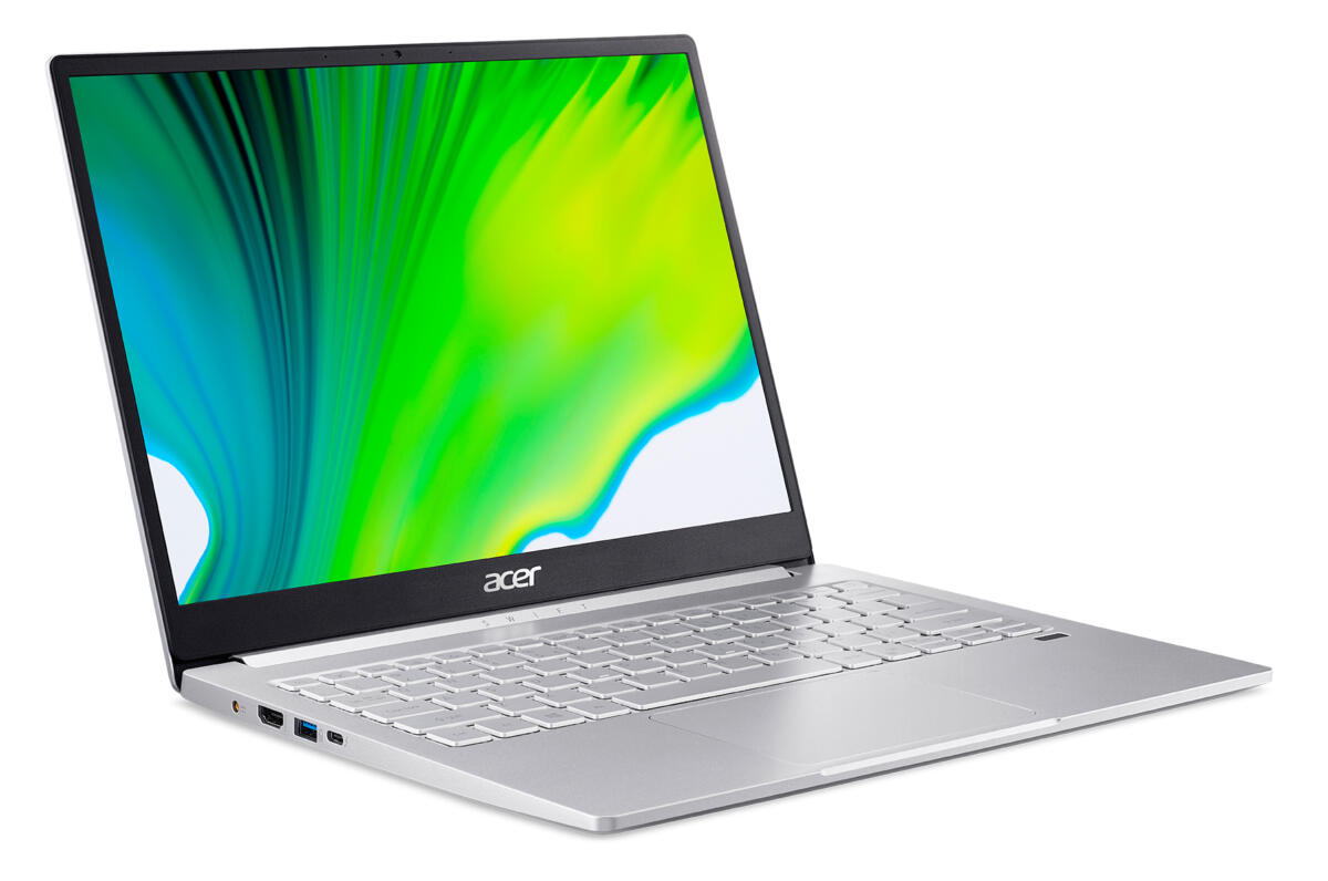 Acer Swift 3 SF313-53-78UG Core™ i7-1165G7 512GB SSD 8GB 13.5" (2256x1504) IPS WIN10 SILVER Backlit Keyboard FP Reader OPEN BOX - Image 2