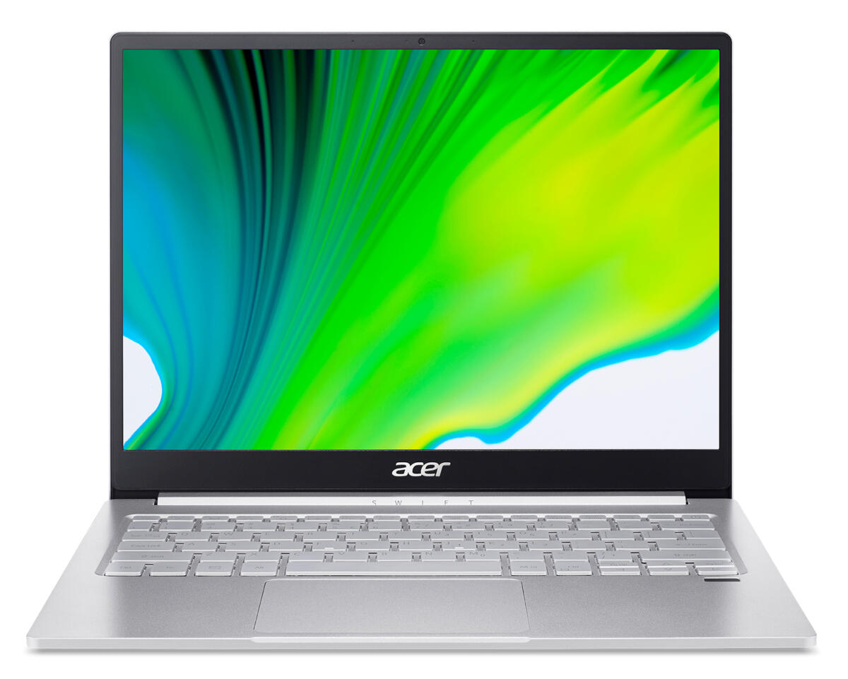 Acer Swift 3 SF313-53-78UG Core™ i7-1165G7 512GB SSD 8GB 13.5" (2256x1504) IPS WIN10 SILVER Backlit Keyboard FP Reader OPEN BOX