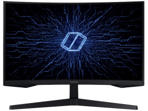 Samsung C34G55T Curved GAMING 34" UW-QHD (3440x1440) 165Hz 1ms 250 cd/m² 2500:1 HDMI DP USB3.0 LED Adjustable Stand Monitor BLACK