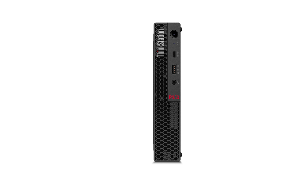 Lenovo ThinkStation P350 Tiny WORKSTATION Core™ i7-11700T 512GB SSD 16GB WIN10 Pro NVIDIA® Quadro T600 4096MB Keyboard Mouse BLACK - Image 2