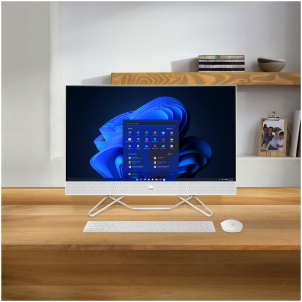 HP 27-CB1155M ALL-IN-ONE AMD Ryzen™ 5 5625U 2.3GHz 1TB+256GB SSD 8GB 27" (1920x1080) BT WIN11 Webcam BLACK Keyboard & Mouse - Image 7