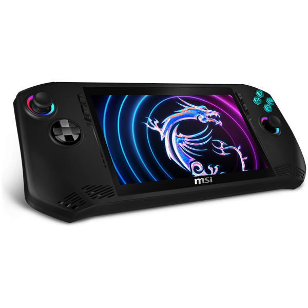 MSI Claw A1M-051 Portable GAMING Handheld Console BLACK : Core™ Ultra 7-155H, 512GB SSD , 16GB LPDDR5, 7" (1920x1080) TOUCHSCREEN 120Hz IPS, Hall Effect Joysticks / Triggers, BT5.4 / WiFi 7, 53Whr Battery - Image 3