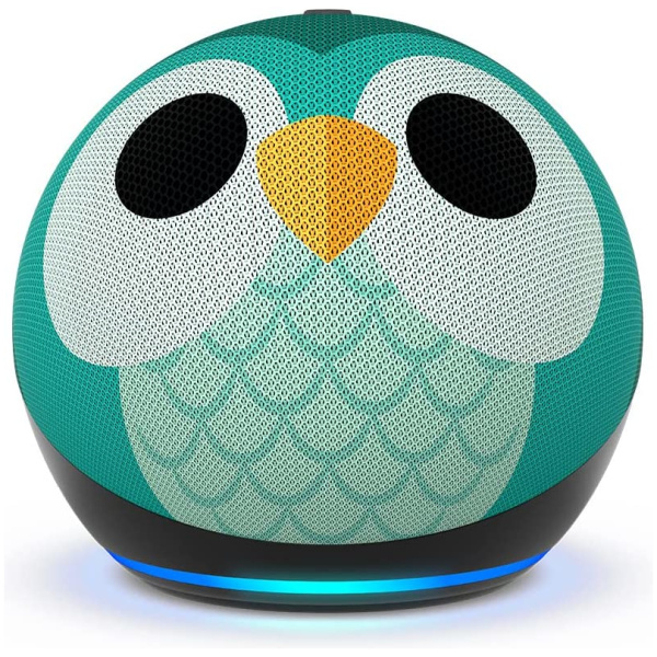 Amazon - Echo Dot Kids (5th Gen, 2022 Release) with Alexa - Owl