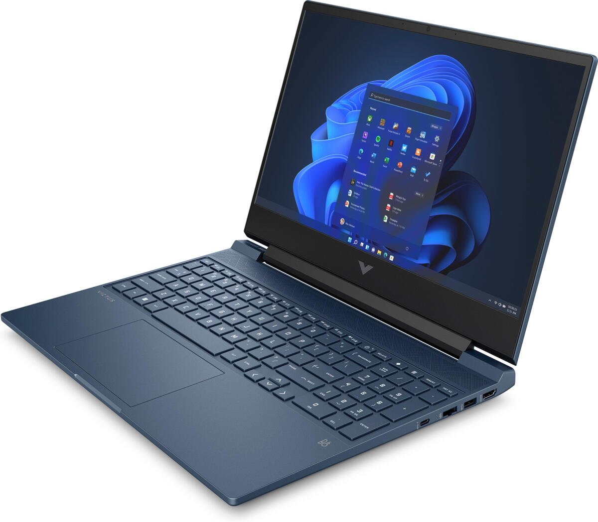 HP VICTUS 15-FA1093DX Core™ i5-13420H 512GB SSD 8GB " 15.6 FHD (1920x1080) WIN11 NVIDIA GEFORCE RTX 3050 6144MB PERFORMANCE BLUE Backlit Keyboard - Image 2