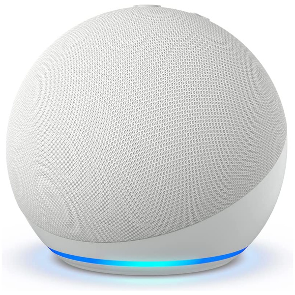 Amazon Echo Dot 5th Gen 2022 Smart Speaker GLACIER WHITE : with Alexa, Bluetooth / WiFi