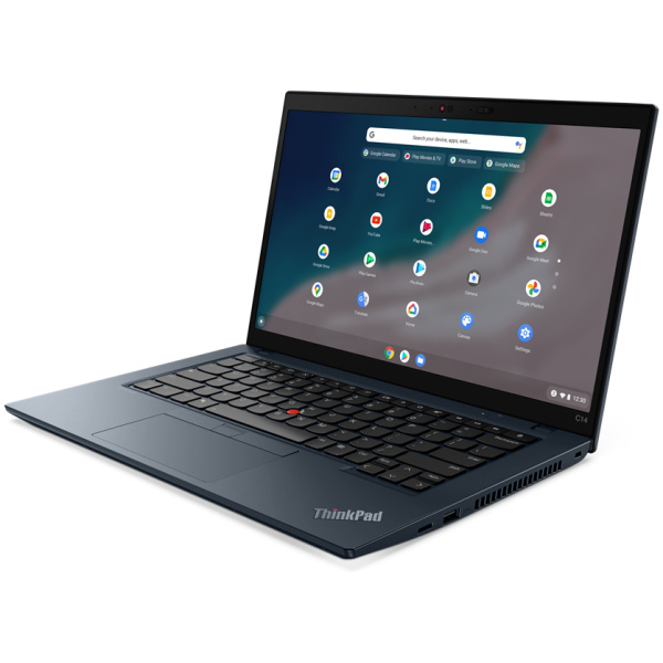 Lenovo ThinkPad C14 Gen 1 Core™ i5-1245U 256GB SSD 8GB 14"(1920x1080) Chrome OS ABYSS BLUE Backlit Keyboard FP Reader