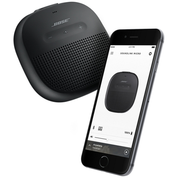 Bose SoundLink Micro Bluetooth Speaker Waterproof Speaker with Microphone BLACK - Image 2