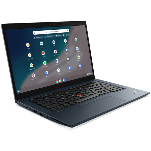 Lenovo ThinkPad C14 Gen 1 Core™ i5-1245U 256GB SSD 8GB 14"(1920x1080) Chrome OS ABYSS BLUE Backlit Keyboard FP Reader - Image 4