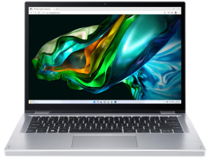 Acer 3 SPIN A3SP14-31PT-32M6 2-IN-1 Core™ i3-N305 256GB SSD 8GB 14" (1920x1200) TOUCHSCREEN WIN11 S PURE SILVER