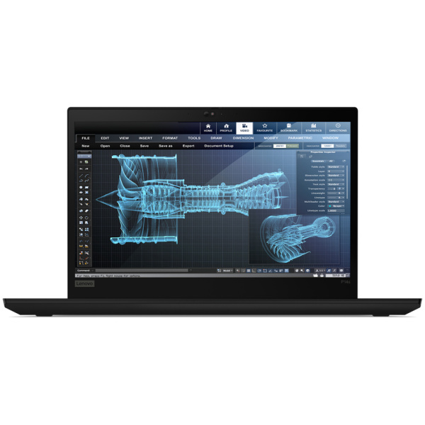 Lenovo ThinkPad P14s Gen 2 Core i7-1185G7 1TB SSD 32GB 14" (3840 x 2160) WIN10 Pro Intel Iris Xe Black NVIDIA QuadroT500 4GB GDDR6 BLACK FP Reader