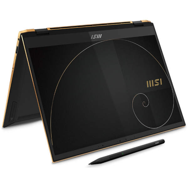 MSI SUMMIT A12MT 2-IN-1 Core™ i7-1280P 1TB SSD 16GB 13.4" (1920x1200) 120Hz TOUCHSCREEN WIN11 BLACK Backlit Keyboard FP Reader - Image 3