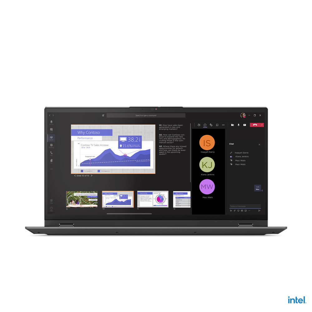 Lenovo ThinkBook Plus IAP Gen 3 DUAL SCREENS Core™ i7-12700H 1TB SSD 32GB 13.3" (3072x1440) 120Hz TOUCHSCREEN+8" (800x1280) TOUCHSCREEN WIN11 Pro STORM GRAY Backlit Keyboard FP Reader - Image 2