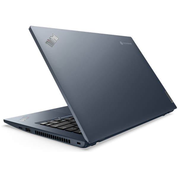 Lenovo ThinkPad C14 Gen 1 Chromebook Core i5-1245U 256GB SSD 8GB 14" (1920x1080) ChromeOS Intel Iris Xe ABYSS BLUE FP Reader - Image 5