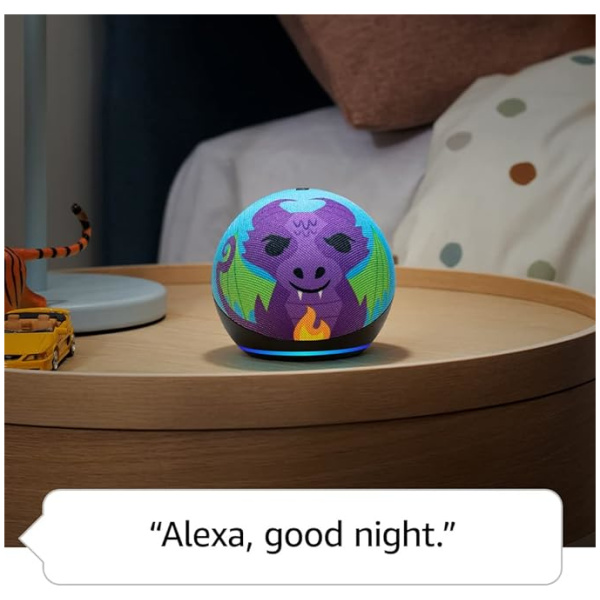 Amazon - Echo Dot Kids (5th Gen, 2022 Release) with Alexa - Owl - Image 6