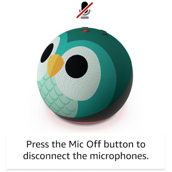 Amazon - Echo Dot Kids (5th Gen, 2022 Release) with Alexa - Owl - Image 7
