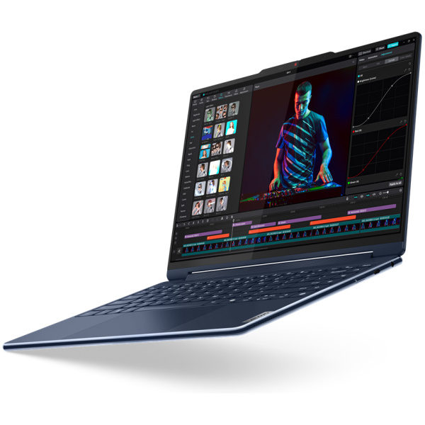 Lenovo YOGA 9 14IMH9 2-IN-1 Core™ Ultra 7 155H 1TB SSD 16GB 14" (3840x2400) OLED TOUCHSCREEN WIN11 COSMIC BLUE Backlit Keyboard FP Reader Lenovo® Slim Pen FRENCH/ENGLISH - Image 4