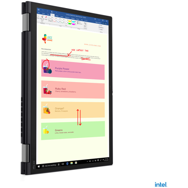 Lenovo ThinkPad X13 YOGA Gen 2 Core™ i5-1135G7 256GB SSD 8GB 13.3" (1920x1200) TOUCHSCREEN WIN10 Pro BLACK Backlit Keyboard FP Reader Lenovo Integrated Pen - Image 2