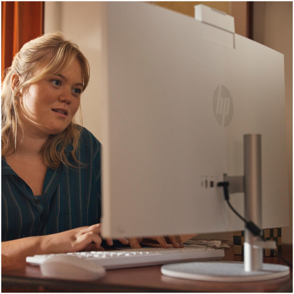 HP 27-CR1057c ALL-IN-ONE Core™ Ultra 7 155U 1TGB SSD 32GB 27" (1920x1080) TOUCHSCREEN WIN11 Wireless Keyboard & Mouse - Image 2