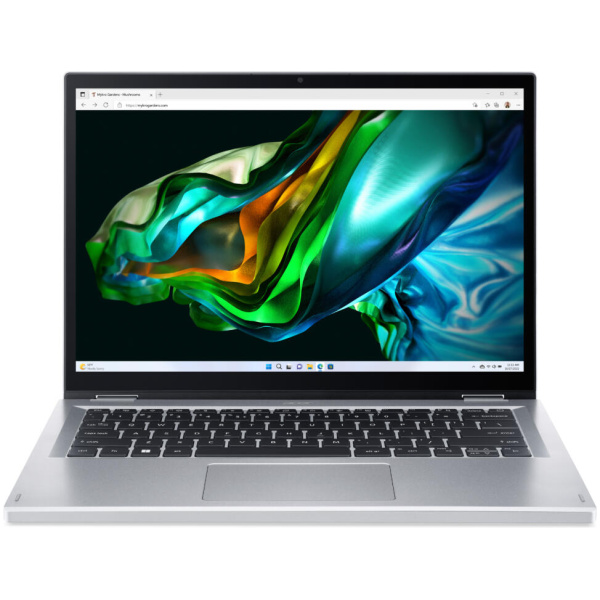 Acer 3 SPIN A3SP14-31PT-32M6 2-IN-1 Core™ i3-N305 256GB SSD 8GB 14" (1920x1200) TOUCHSCREEN WIN11 S PURE SILVER