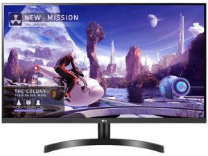 LG 32QN600-B 32” 2560x1440 QHD IPS HDR10 Monitor with AMD FreeSync