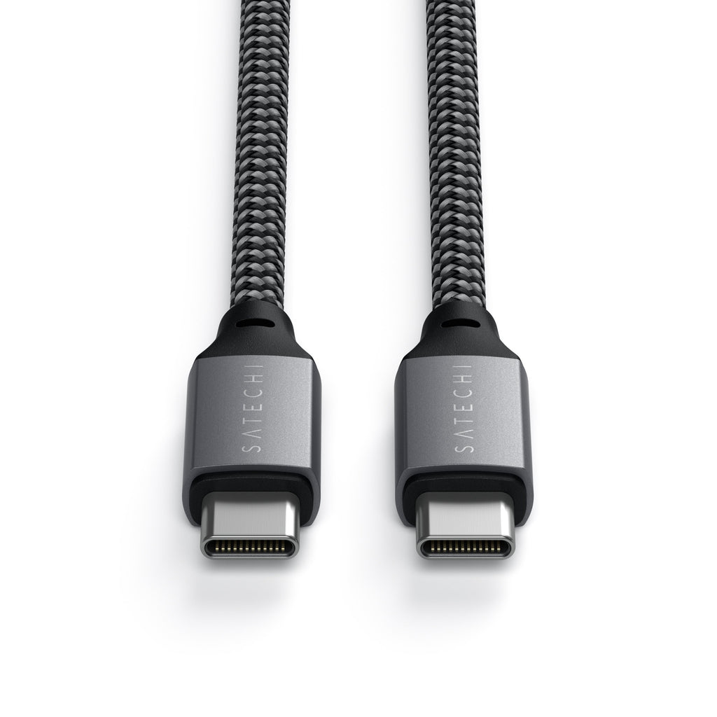 Satechi Type-C to Type-C 100W Charging Cable Space Gray - Image 4
