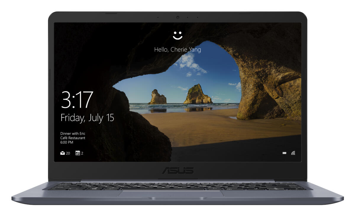 Asus L406MA-WH02 Celeron® N4000 64GB eMMC 4GB 14" (1366x768) WIN10 S SLATE GRAY