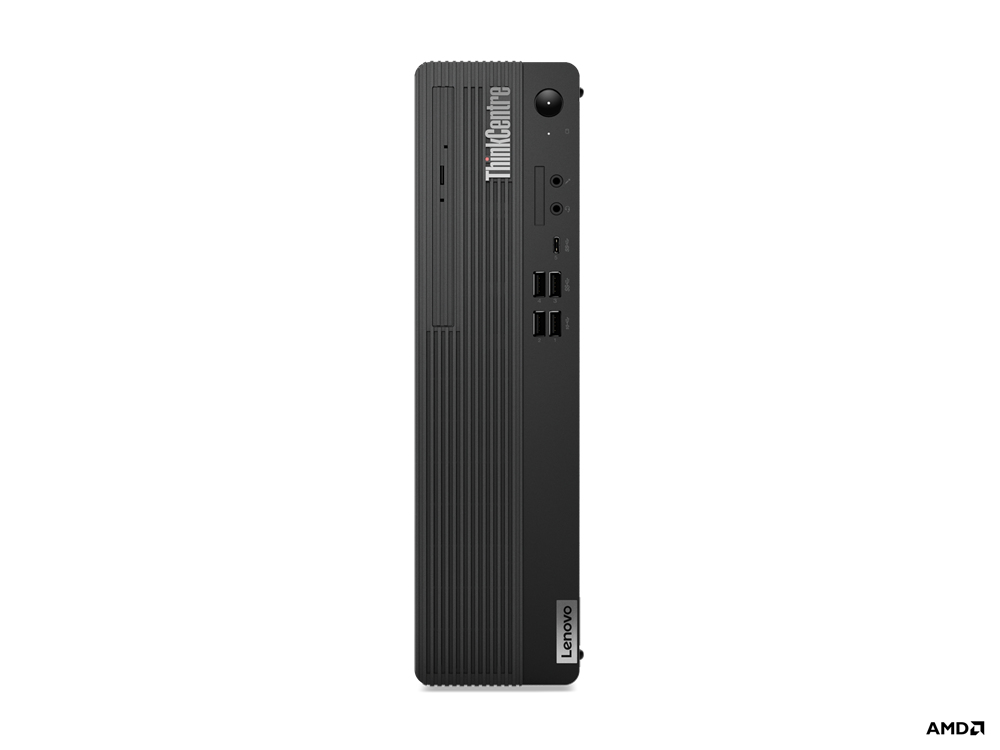 Lenovo ThinkCentre M75s Gen 2 SFF AMD Ryzen™ 5 PRO 5650G 256GB SSD 8GB DVD-RW WIN11 Pro BLACK Keyboard Mouse - Image 2